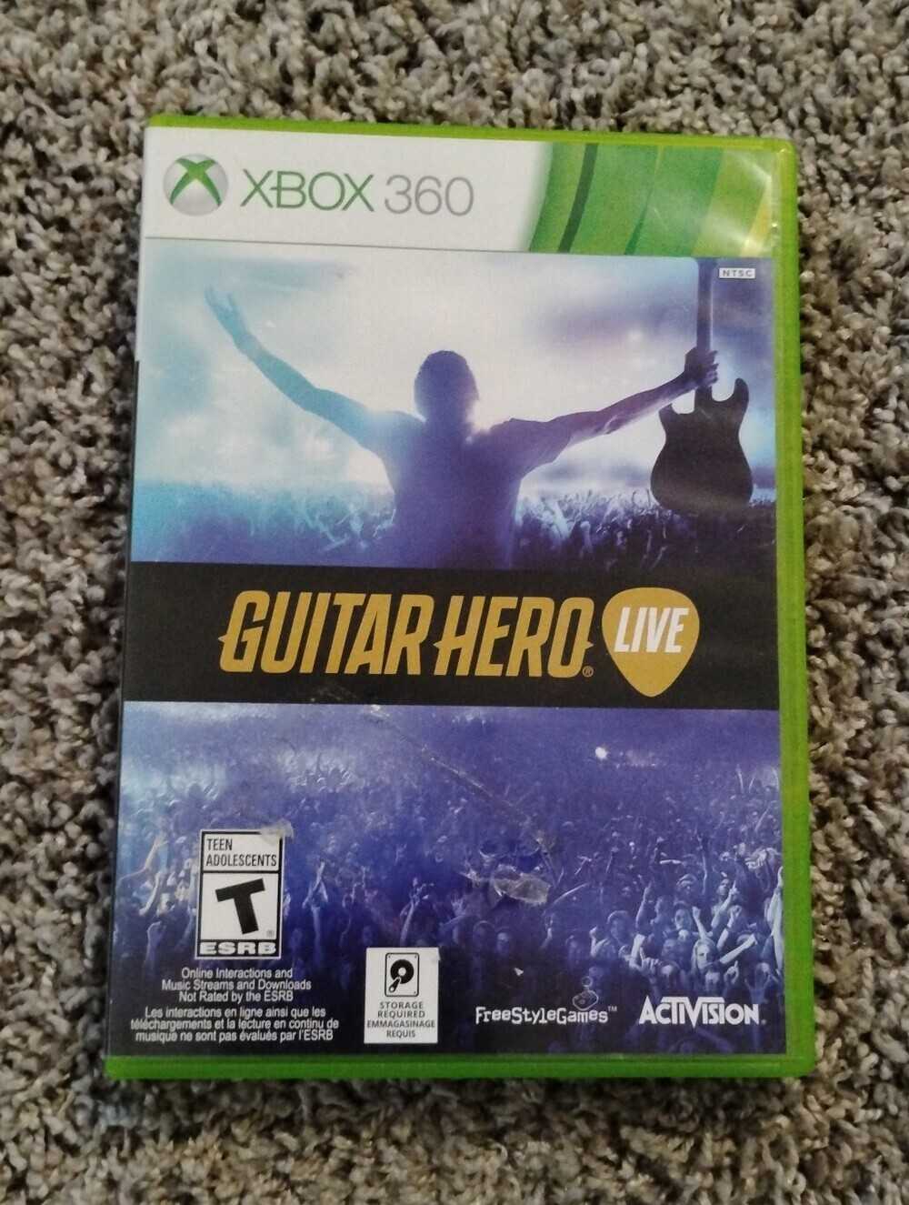 Guitar Hero Live (Xbox 360) - 2-Disc Set Complete with Case